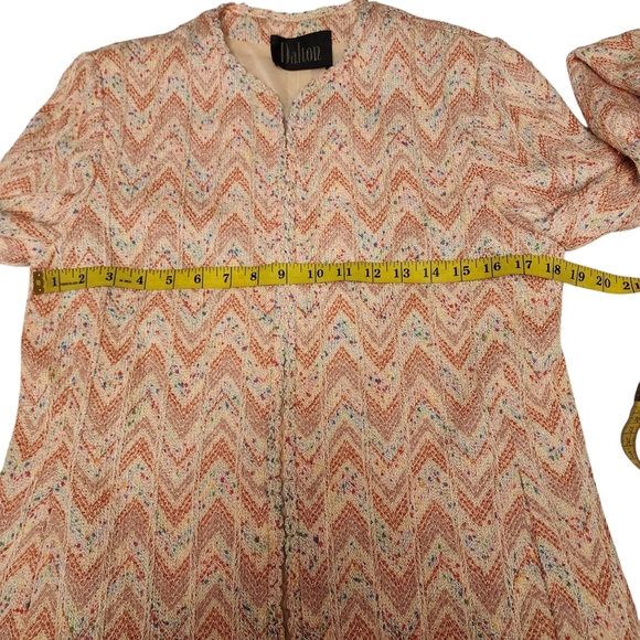 Vintage Dalton Knit Cardigan or Blazer Size L - Picture 10 of 15